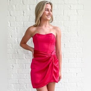DO+BE Strapless mini dress
